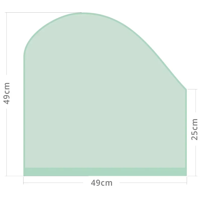 49x49x25cm PVC Plastic Moistureproof Microscope Dust Cover For Standard Microscope Protection Cover