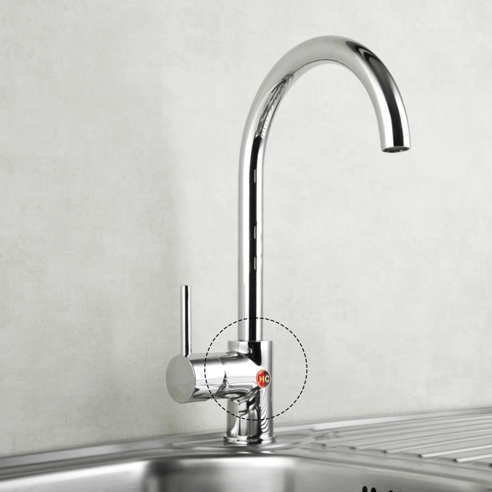 40pcs Hot Cold Indicator For Faucets 6.7Mm Holes Water Temperature Signs For Kitchen Bathroom Sinks Replacement Part Faucet