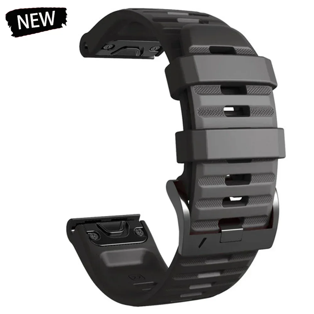 QuickFit Silikon 22 26 mm Armband für Garmin fenix 6 6X Pro 7 7X 5X 5 Plus fenix8 E Armband Forerunner 955 965 Tactix 8 Armband