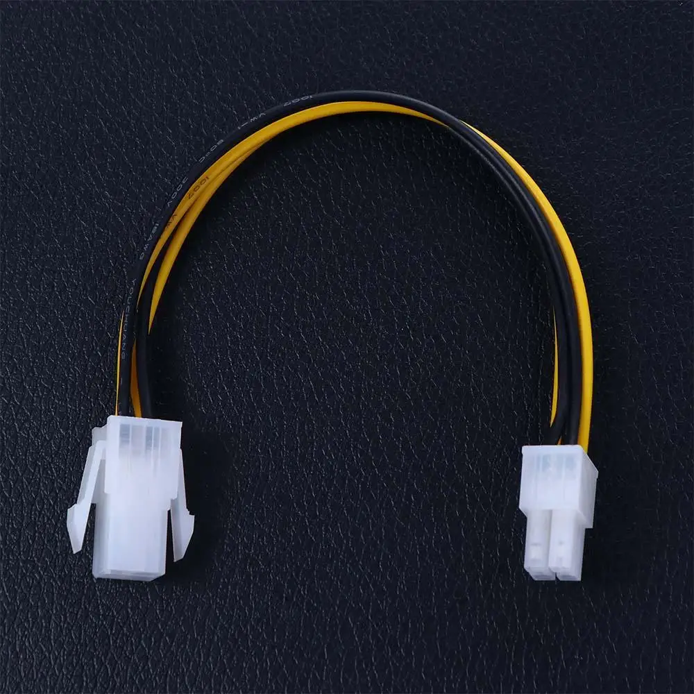 to Female 4 Pin Male To 4Pin Female Power Supply Extension Cable Extention Power Cable Extension Adapter PSU Extension Cable