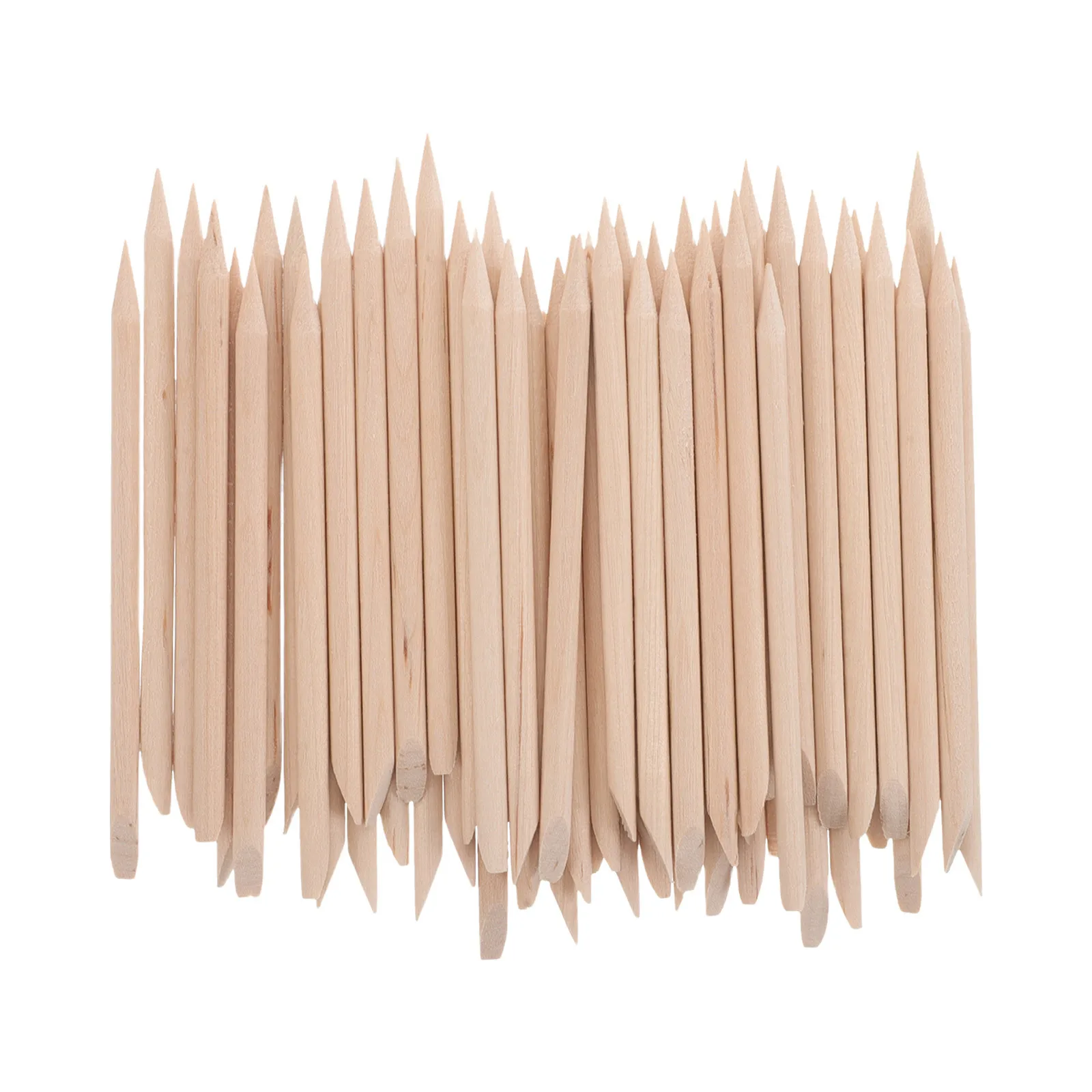 200 Uds palos empujadores de cutículas de madera 7,5 cm Nail Art producto para eliminar la piel muerta manicura pedicura uñas Spa juego de herramientas de aseo