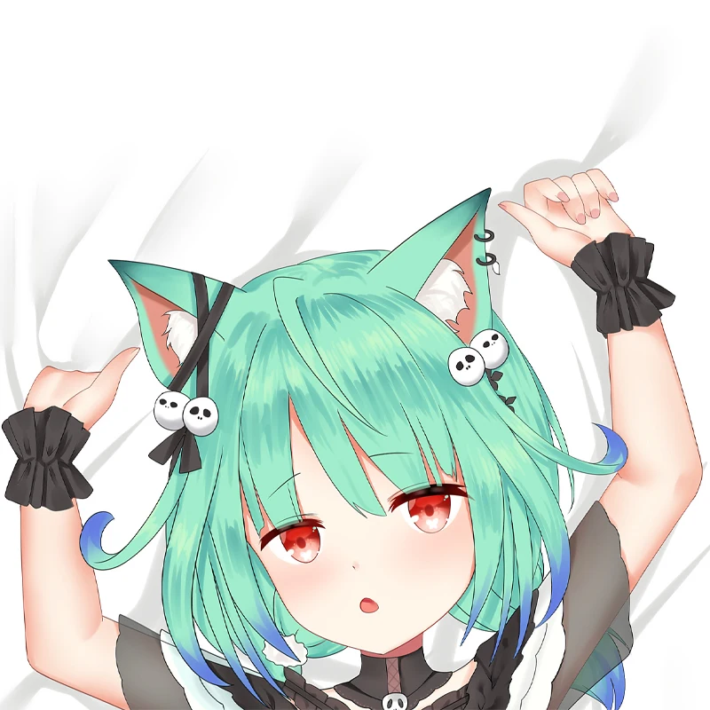 

Dakimakura Anime Pillow Case Uruha Rushia Double-sided Print Of Life-size Body Pillowcase Gifts