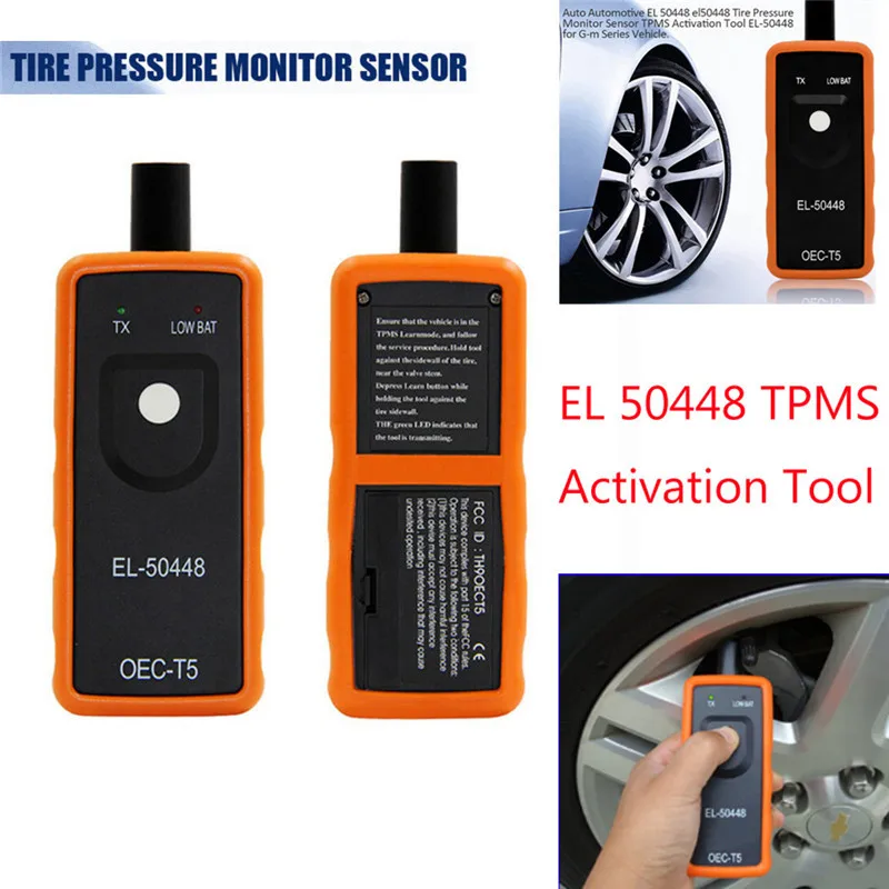 자동차 타이어 압력 모니터 센서 활성화 도구, BuickCadillac, Chevrolet TPMS 리셋 기기 El50448, 2024 El-50448