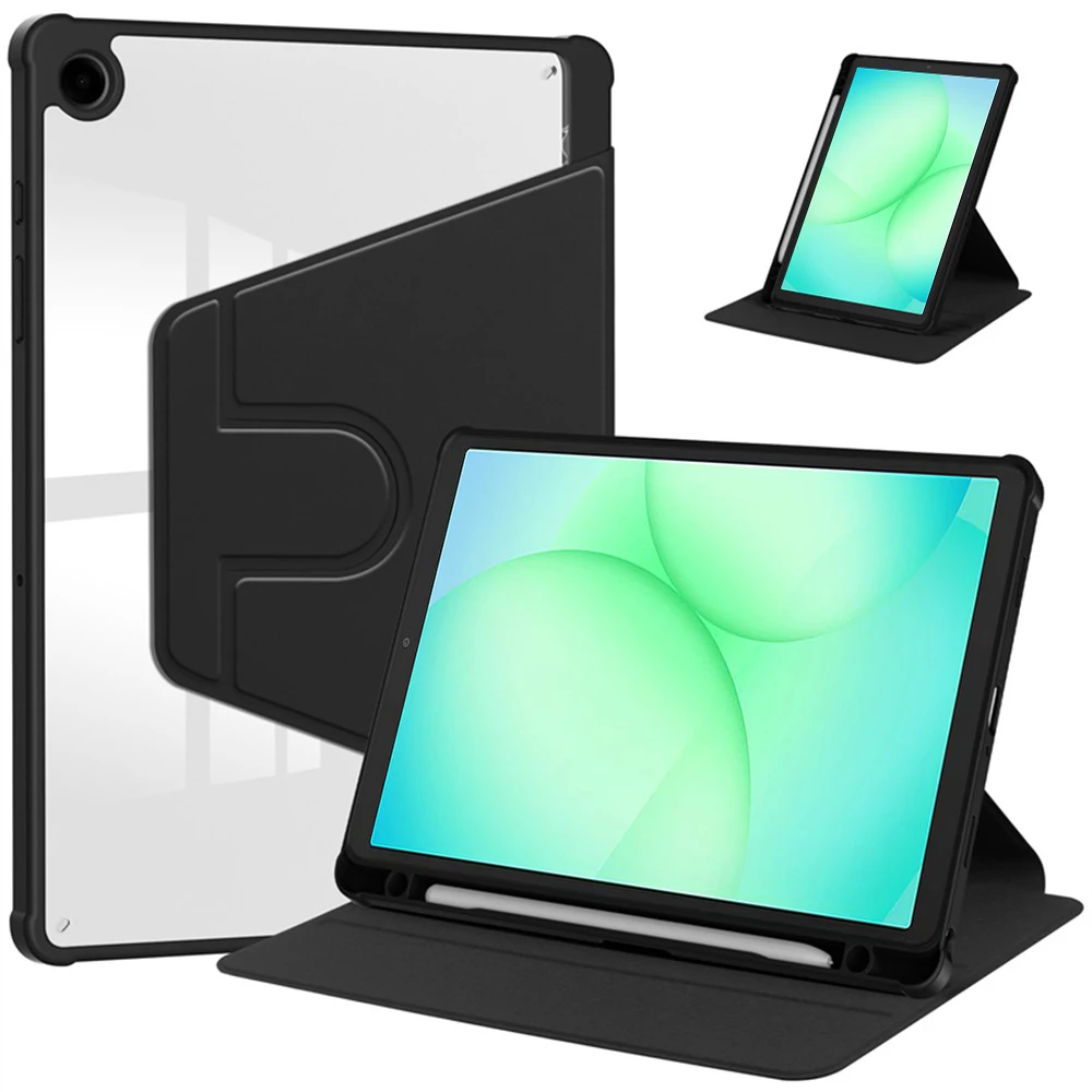 

360° Rotation Case for Samsung Galaxy Tab A11 with Pen Holder for Galaxy Tab A11 8.7'' Cover Rotation Horizontal/Vertical Stand