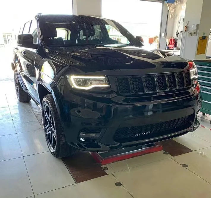 랜도르 자동차 개조 범퍼 바디킷 SRT-8 바디 키트 (지프 그랜드 체로키 SRT8 2017+ PP 소재)