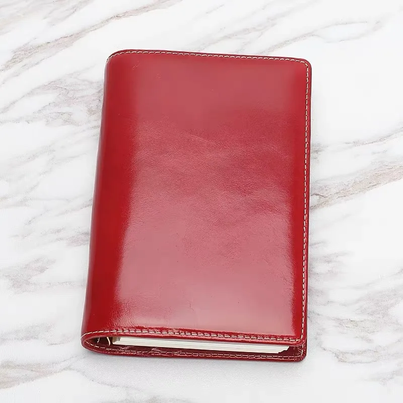 2026 open genuine leather planner 2.0 Rings Planner A7 a6 Notebook Agenda Organizer Diary Sketchbook
