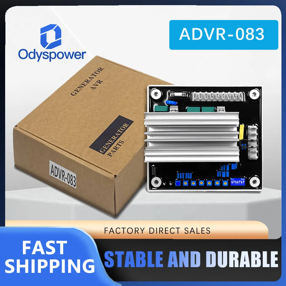 

KUTAI 8-амперный ADVR-083 AVR автоматический регулятор напряжения PMG бесщеточный генератор гибридный аналоговый цифровой датчик AVR для самовозбуждения