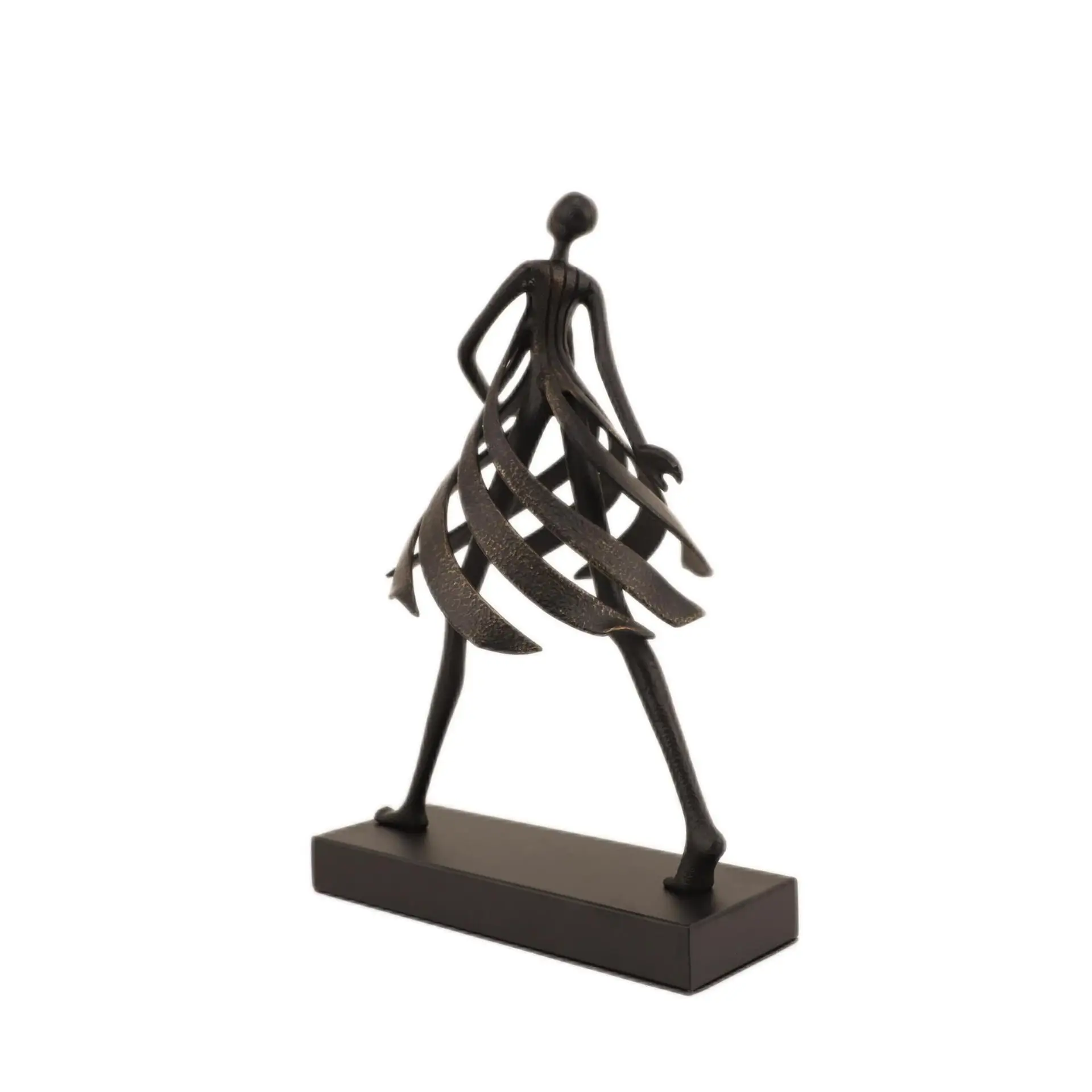 زخرفة شخصية معدنية بسيطة صينية جديدة كلاسيكية لغرفة النوم وغرفة المعيشة وطاولة القهوة وسطح المكتب لتزيين المنزل