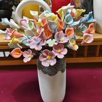 12 best sales Ceramic flowers - №3