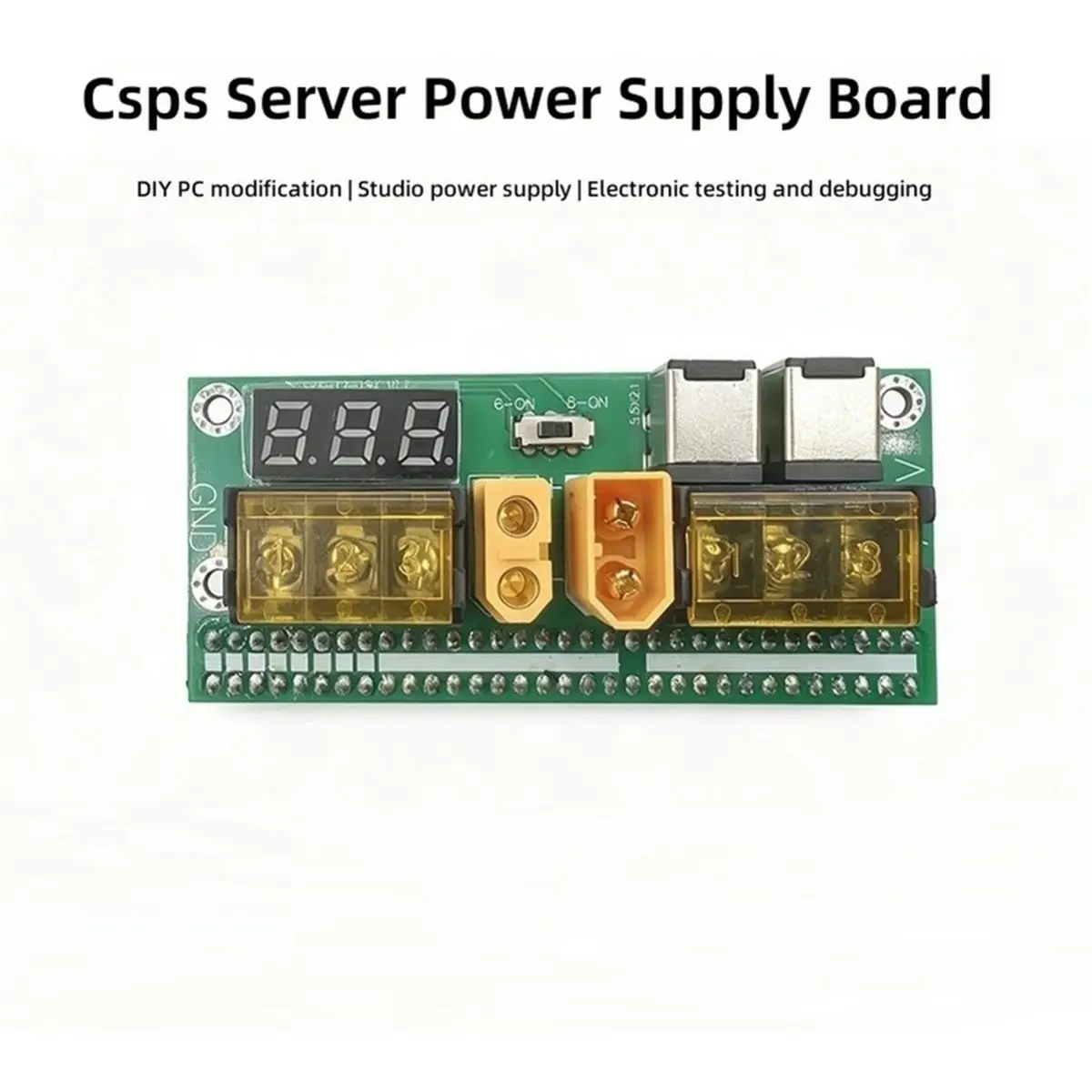 CSPS Server Power Supply Breakout Board CSPS Server Power Adapter Startup Board 1200W 12V Power Board