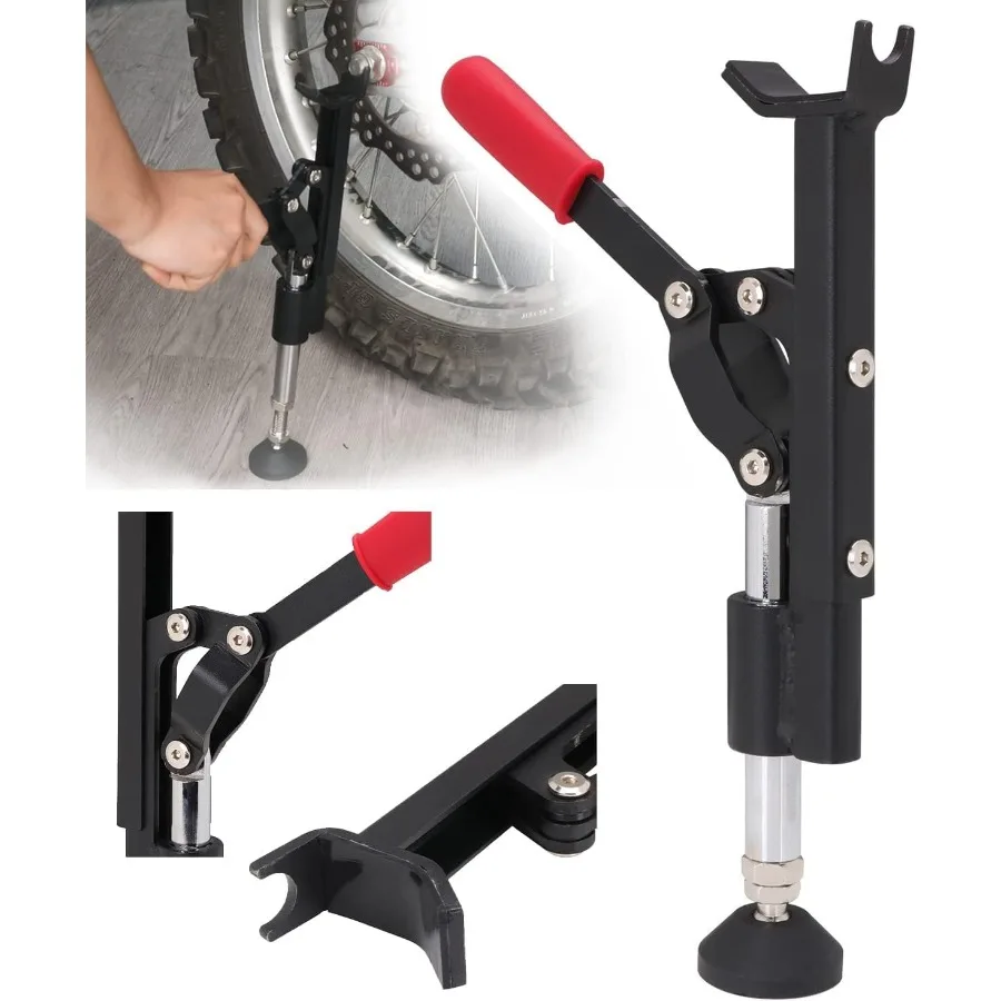 حامل عجلة الدراجة النارية، حامل مسار سهل ومحمول، تصميم جديد من الجيل الرابع لمعظم عجلات الدراجات النارية مثالي لـ