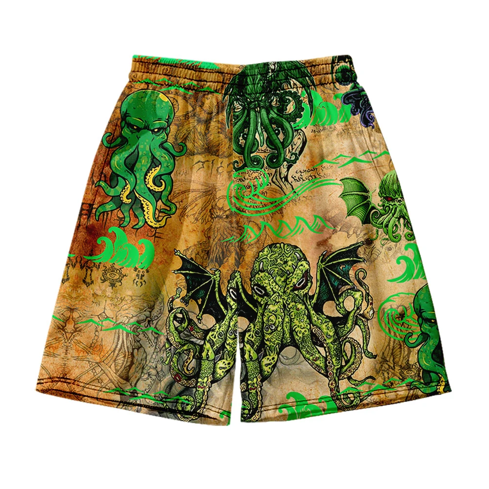 

Beach Shorts Men's and women's clothing 3D digital printing casual shorts Fashion trend couple Pants 17