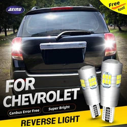 2×No Error T15 W16W LED Backup Reverse Lights Blubs For Chevrolet SS Suburban Bolt EV City Express Captiva CAMARO Volt Epica