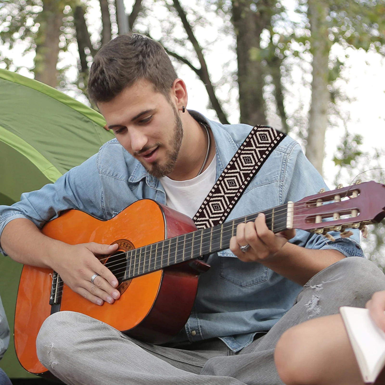 

Adjustable Ukulele Strap Ends Durable Multiinstrument Accessory Unique Design Eyecatching Comfortable Wear