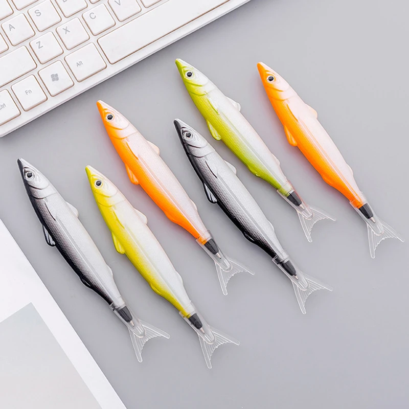 

Ocean Fish Ballpoint Pen 0.5mm Random Refill Cute Creative Funny Stationery School Supplies