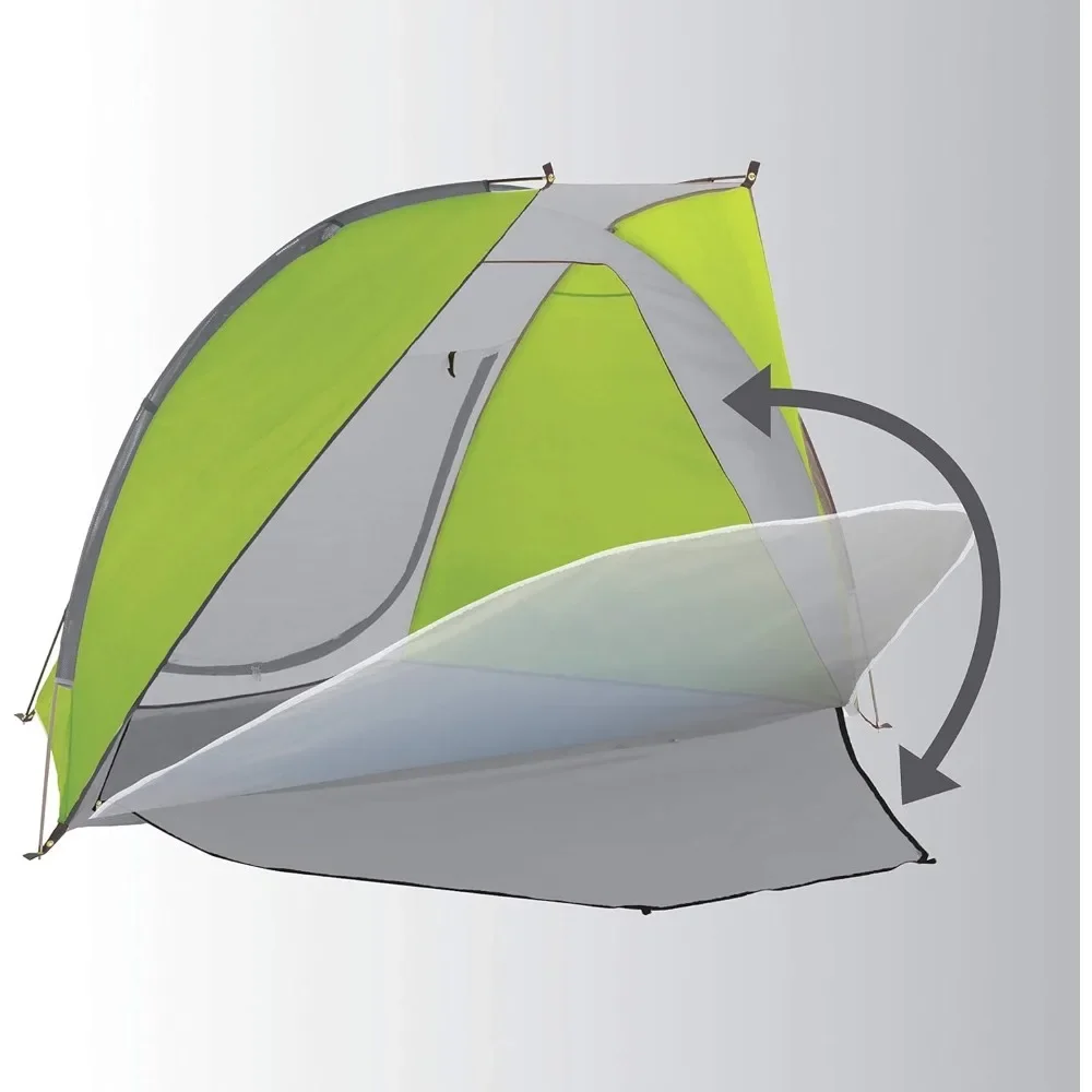 

Beach Shade Canopy Tent, Lightweight & Portable – Sets Up in 5 Mins with UPF 50+ Sun Protection