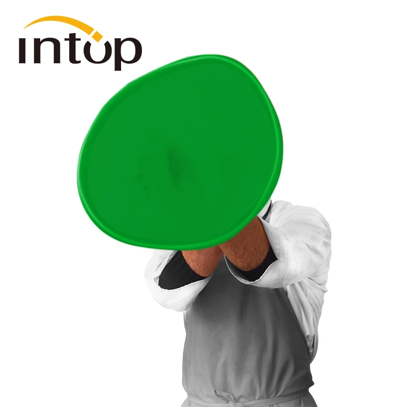 intop Pizza Throw Dough for Tossing Pizza Acrobatics Tools Green Color Silicone Pizza for Training Real pizza crust feel