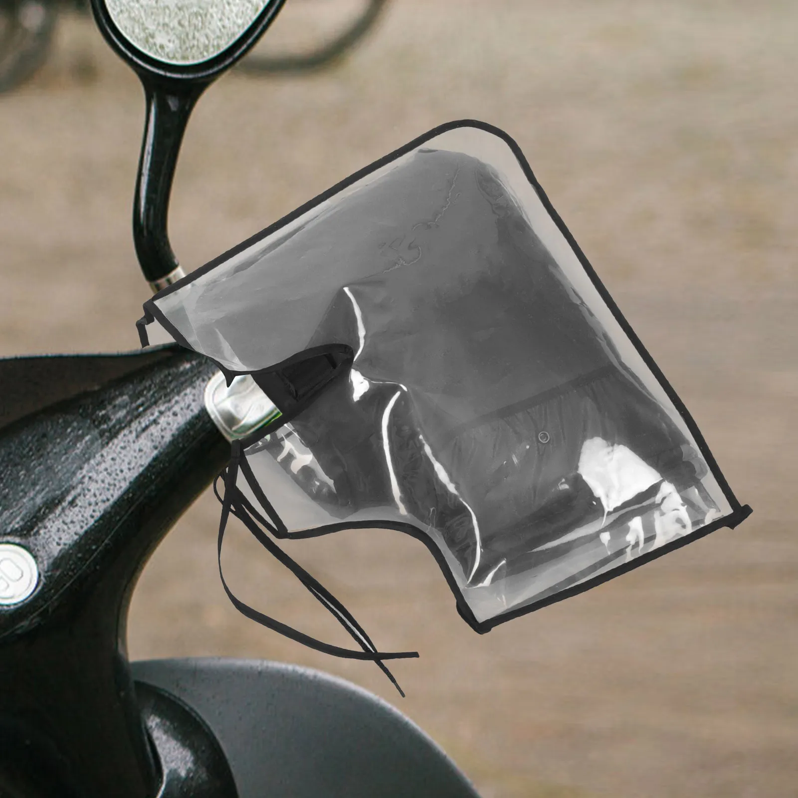 winter-warm-h-mittens-thick-fleece-black-large-opening-rain-cover-atv-motorcycle-gloves-scooter-thermal-h-protectors