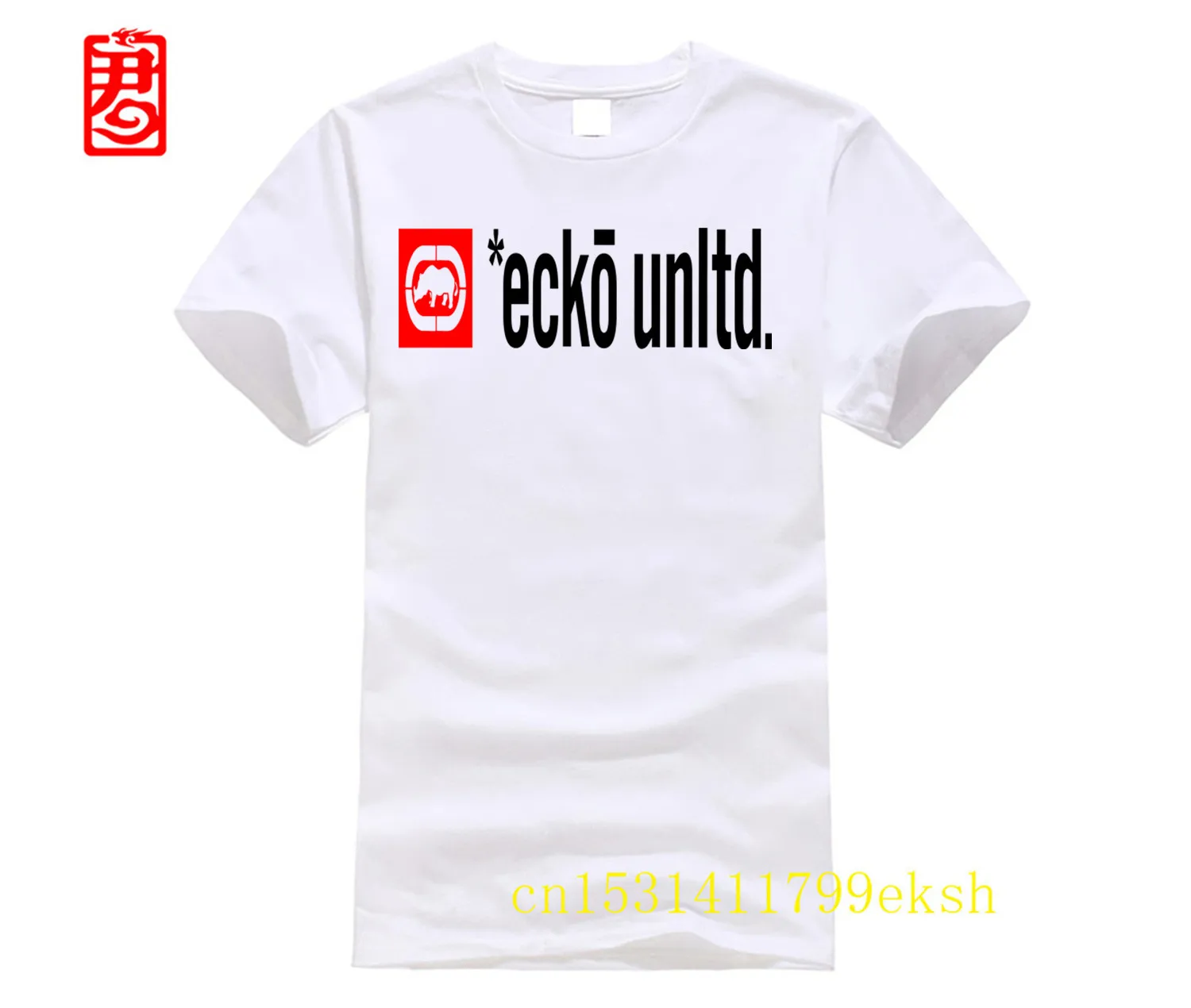 

Ecko_Unltd Mens Designer T Shirts Cotton Short Sleeve Tee Printing Man Tshirt 200 grams of lighten pound 100% cotton T -shirt