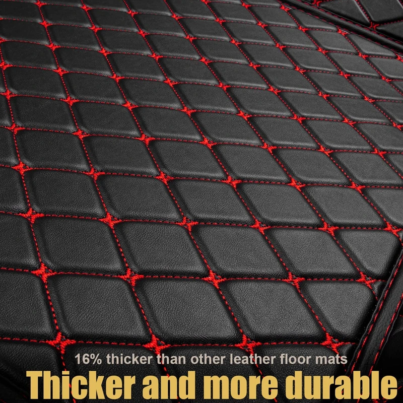 Waterproof Car Trunk Mat For FORD Excursion Everest 7seat Fiesta Ⅵ Focus Ⅱ Focus Ⅲ Focus C-MAX 5seat Cargo Liner Boot Carpets