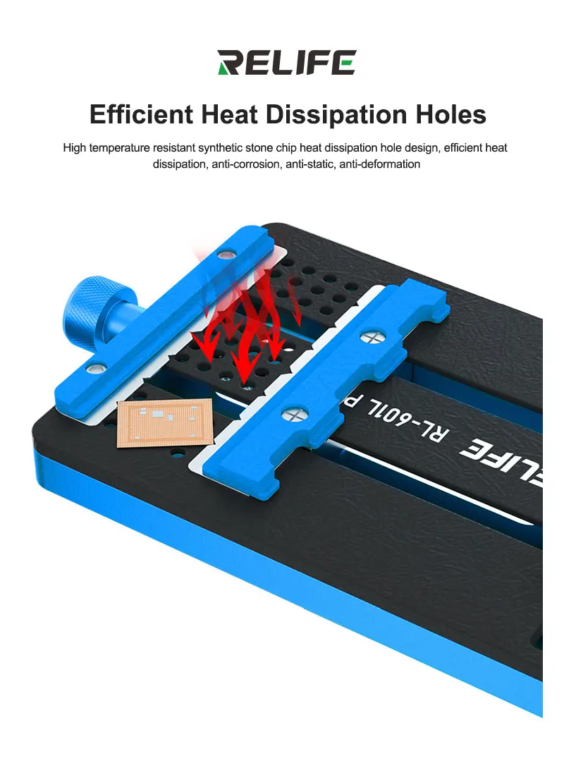 RELIFE RL-601L Plus New Motherboard Repair Fixture For All Kinds Of Traditional/Special-Shaped Motherboards Repair Tools