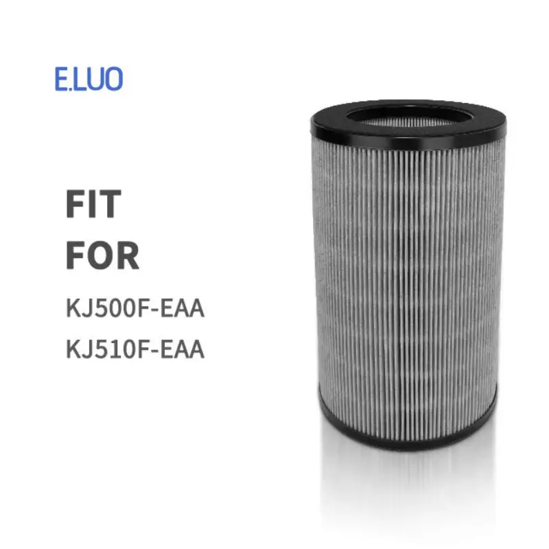 

Air Purifier Filter HEPA and Activated Carbon Cylindrical Composite Filter For Haier KJ500F-EAA / KJ510F-EAA Remove Formaldehyde