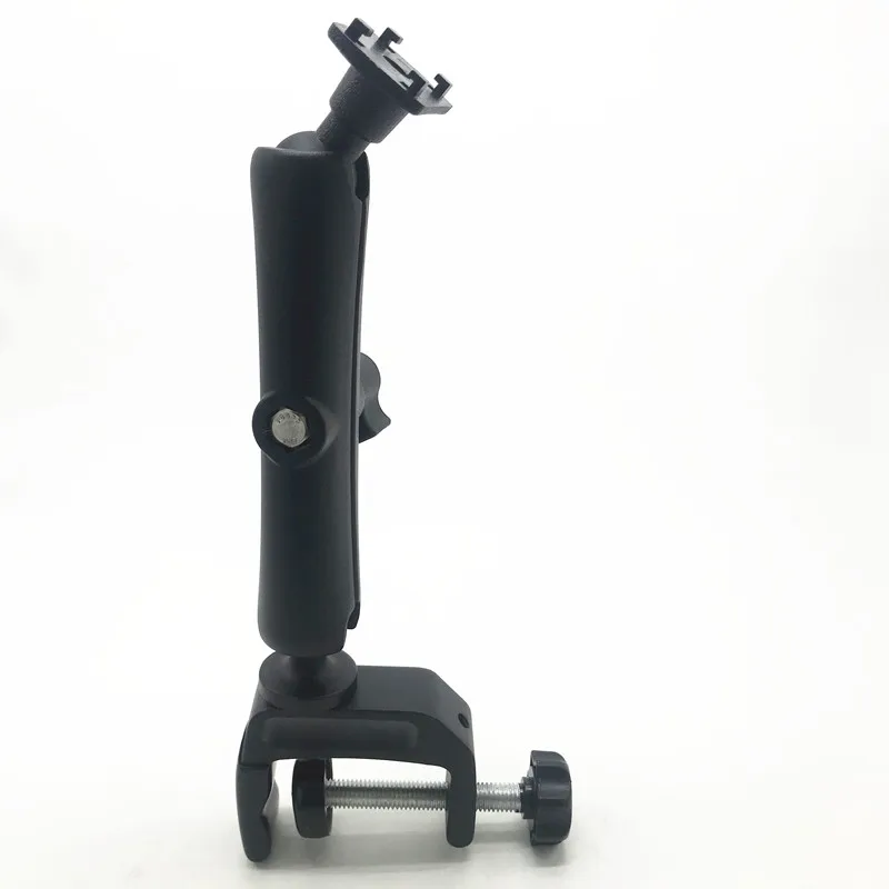Тяжелая нагрузка алюминиевый 1 дюйм резиновый Шаровой Зажим крепление 15 см длина двойная розетка рычаг для iPad планшета для gopro