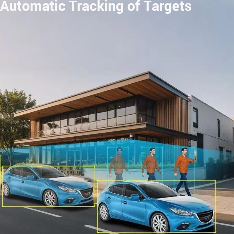 Dahua 5MP Wireless PT Camera Sound&Light Alarm Two-way Talk Auto Tracking Human Vehicle Detection WiFi Security Camera P5AE-PV