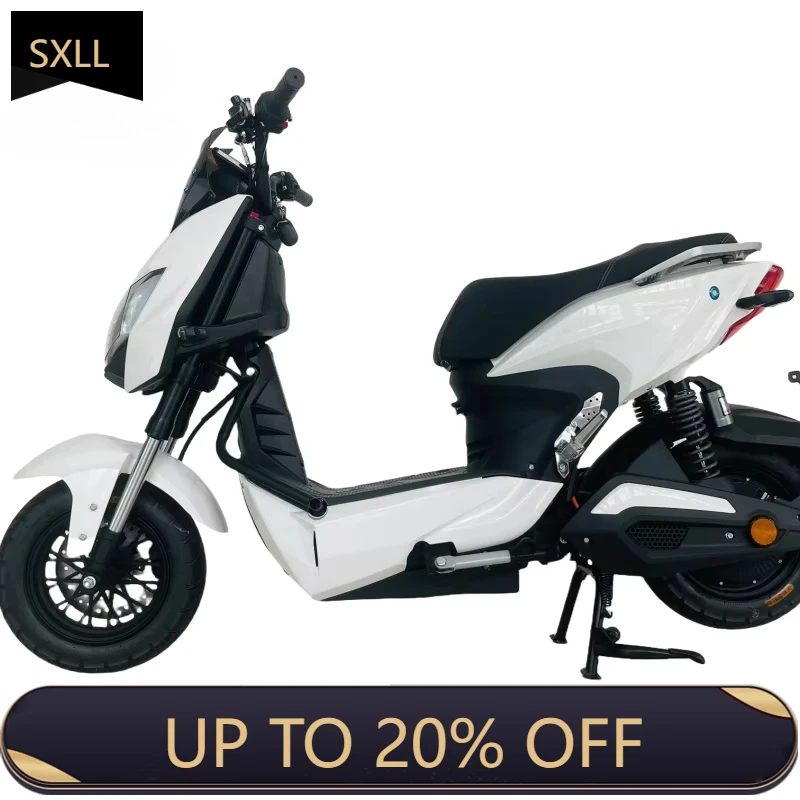 

SXLL High Quality 1200W Electric Scooter for Adults 72V Battery Streetbikes with Steel Frame Electric Motorcycles