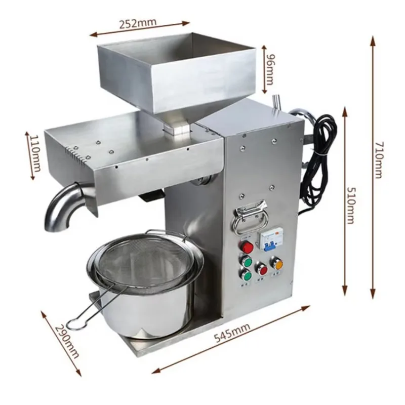 

KXY-OP10 Cold Press Oil Milling Palm Oil Processing Machine