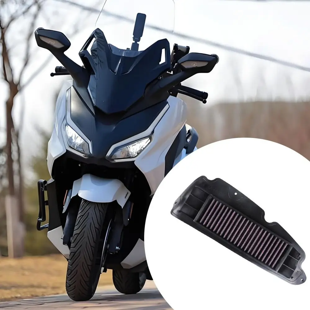

Universal Motorcycle Air Filter Washable Reusable Engine Air Filter DIY High Flow Filter for HONDA FORZA350 NSS350