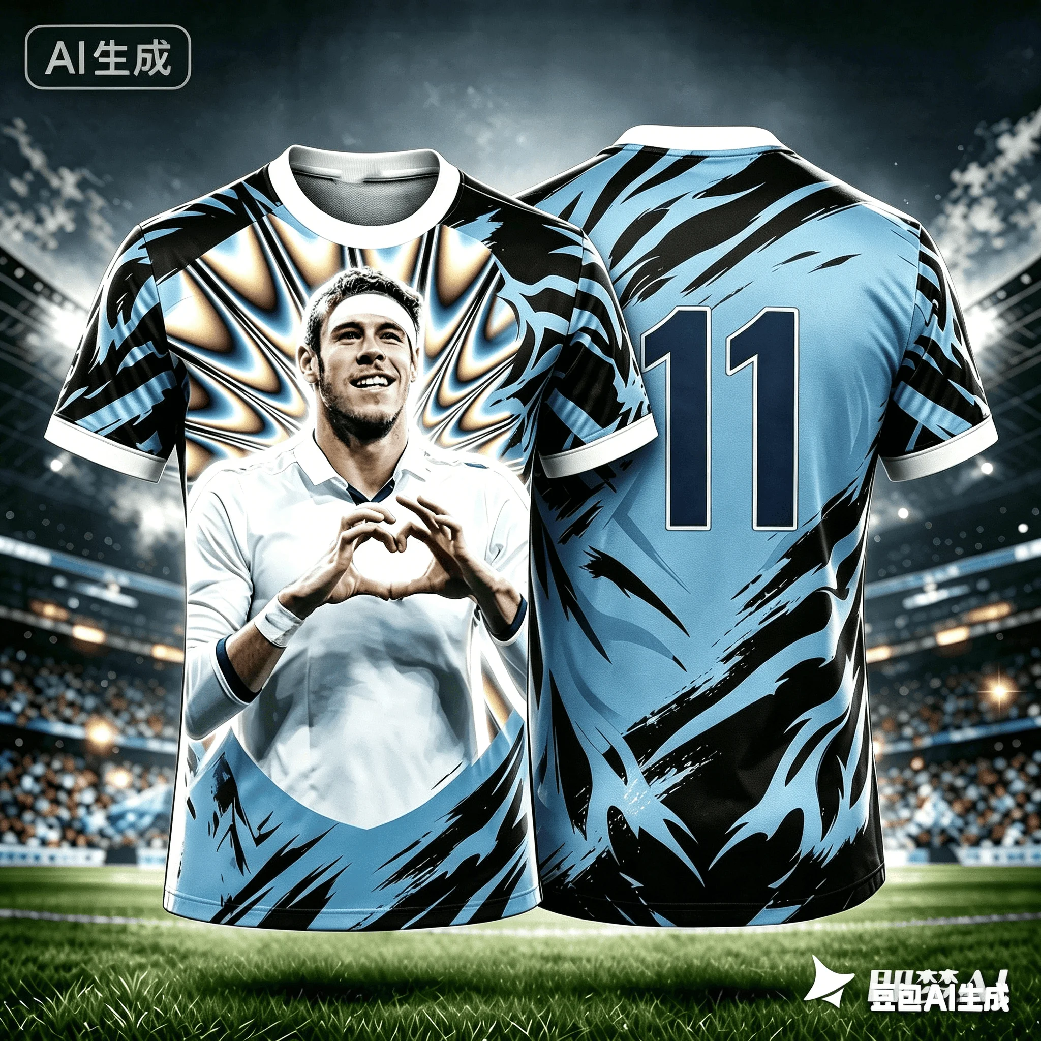 Adult and Children's Neymar Memorial Edition Jersey, Breathable Quick-Dry 3D Printed Sports Casual T-Shirt, Fan Support Apparel