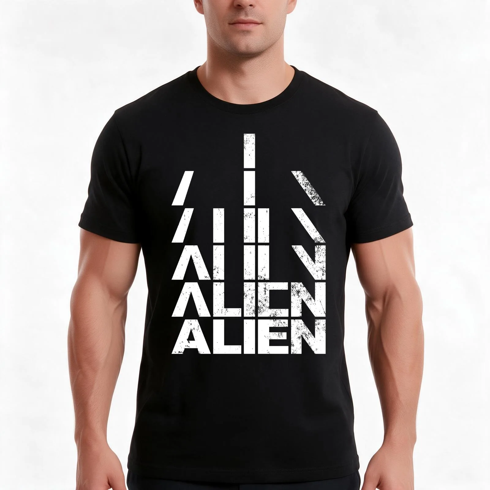 The 8th Passenger - Version 2 T-Shirt, Summer Casual Cotton Tee, Oversized Streetwear Tops, Vintage Graphic Print, 100% Cotton