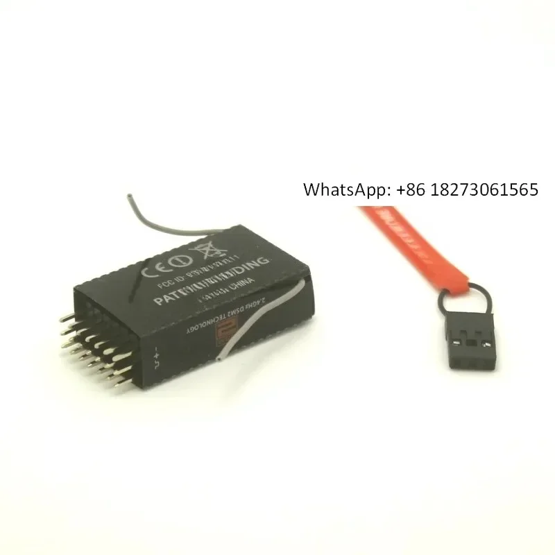 

Приемник AR6100E совместим с пультом дистанционного управления/приемниками DSM2, таких как DSX7 и DSX9, с радиусом около 400 метров.
