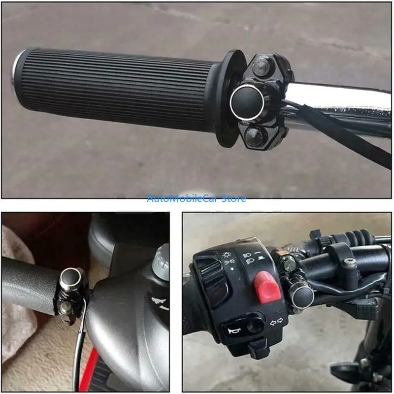 G8TE Đèn pha nhấp nháy Nút chuyển đổi tạm thời Hợp kim nhôm Ngắt bộ phận