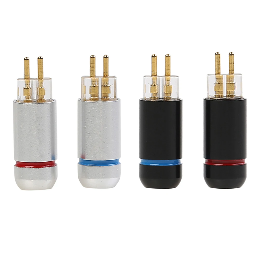 

2pcs Headphone Adapter Plug Headphone Adapter Plug Jack Cable Connector Premium Stereo Audio HiFi Earphone Replacement