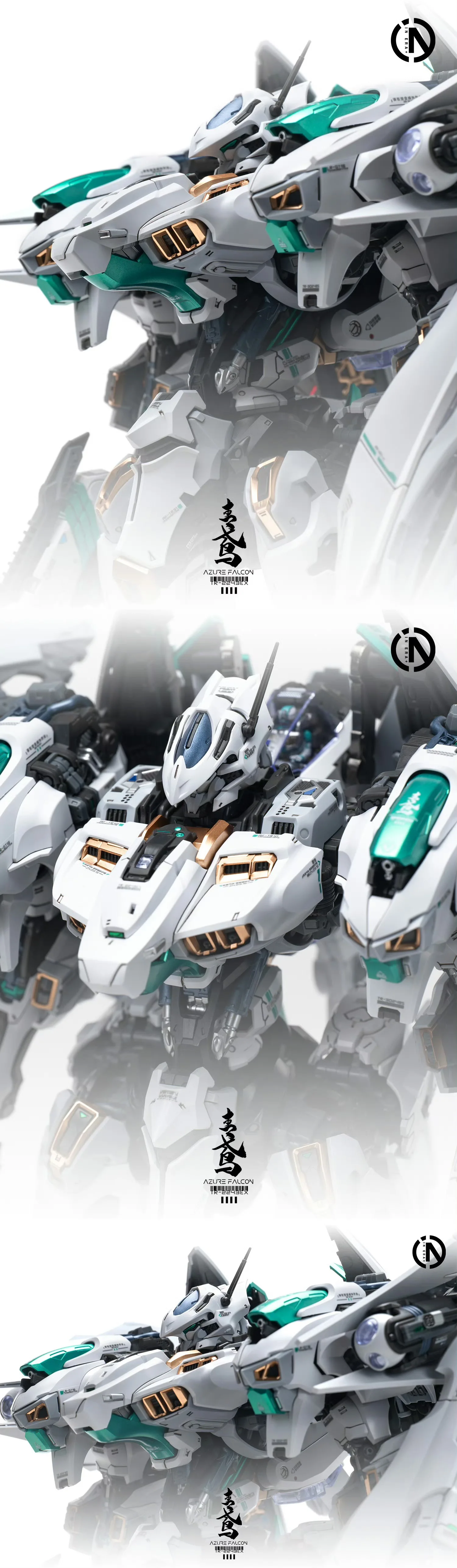 【In Stock】INFINITY DIMENSION Azure Falcon IN ERA+ RMD Series Transformable Assembly Model Series Model Kit Collectible Toy