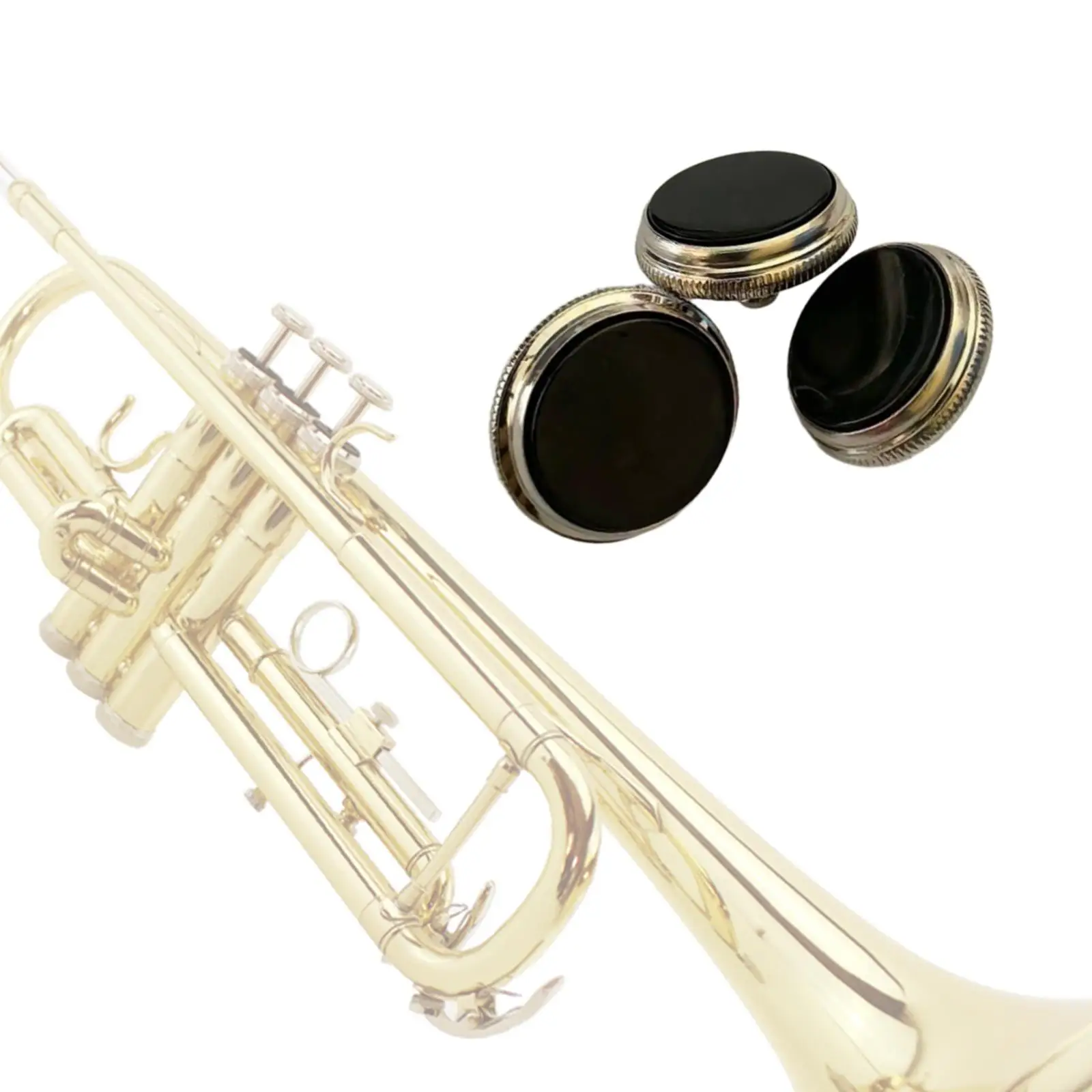 

3Pcs Trumpet Valve Caps for Beginners Decoration Professional Replace Parts