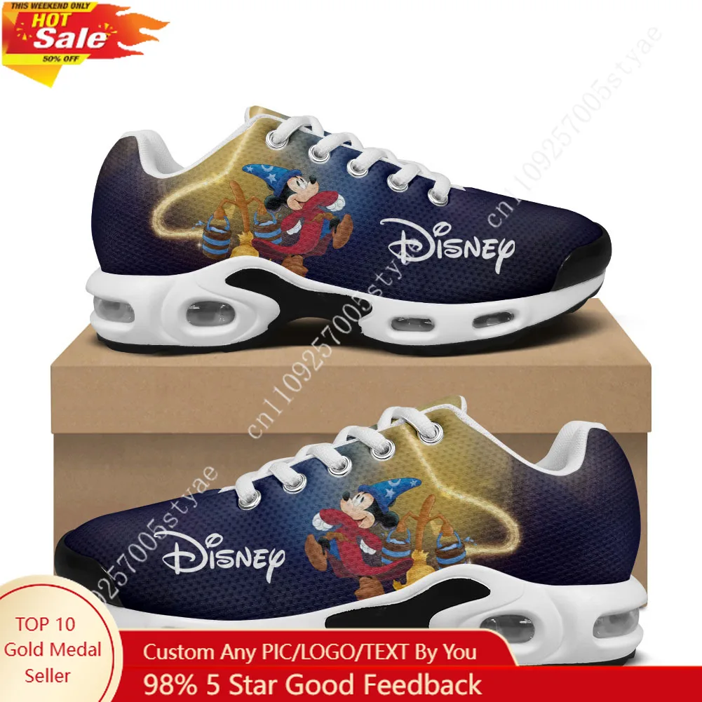 

Кроссовки Disney World Magic Mickey Air Cushion, мужские и женские спортивные кроссовки, легкие кроссовки для пешего туризма и альпинизма, обувь на заказ