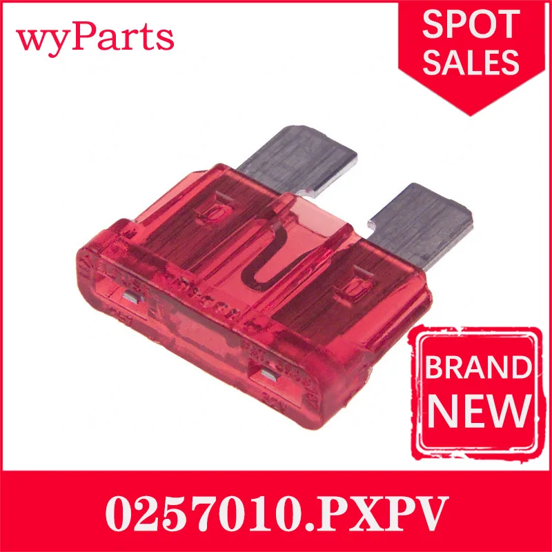 10 Pcs/lot 0257010.PXPV BRAND NEW FUSE AUTO 10A 32VDC ATO