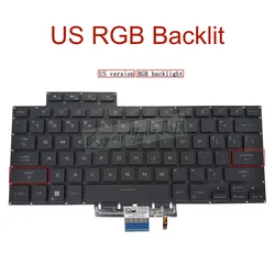 US Russian Backlit Keyboard For ASUS Zephyrus ROG M16 GU603 GU603H GU603ZX GU603ZU GU603ZW RGB Colorful Gaming Laptop Keyboards