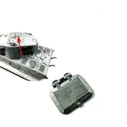 

MATO Model Spare Parts 1/16 RC Tank King Tiger 1228 Metal Turret Switch Hatch Cover MT245 TH17973-SMT2