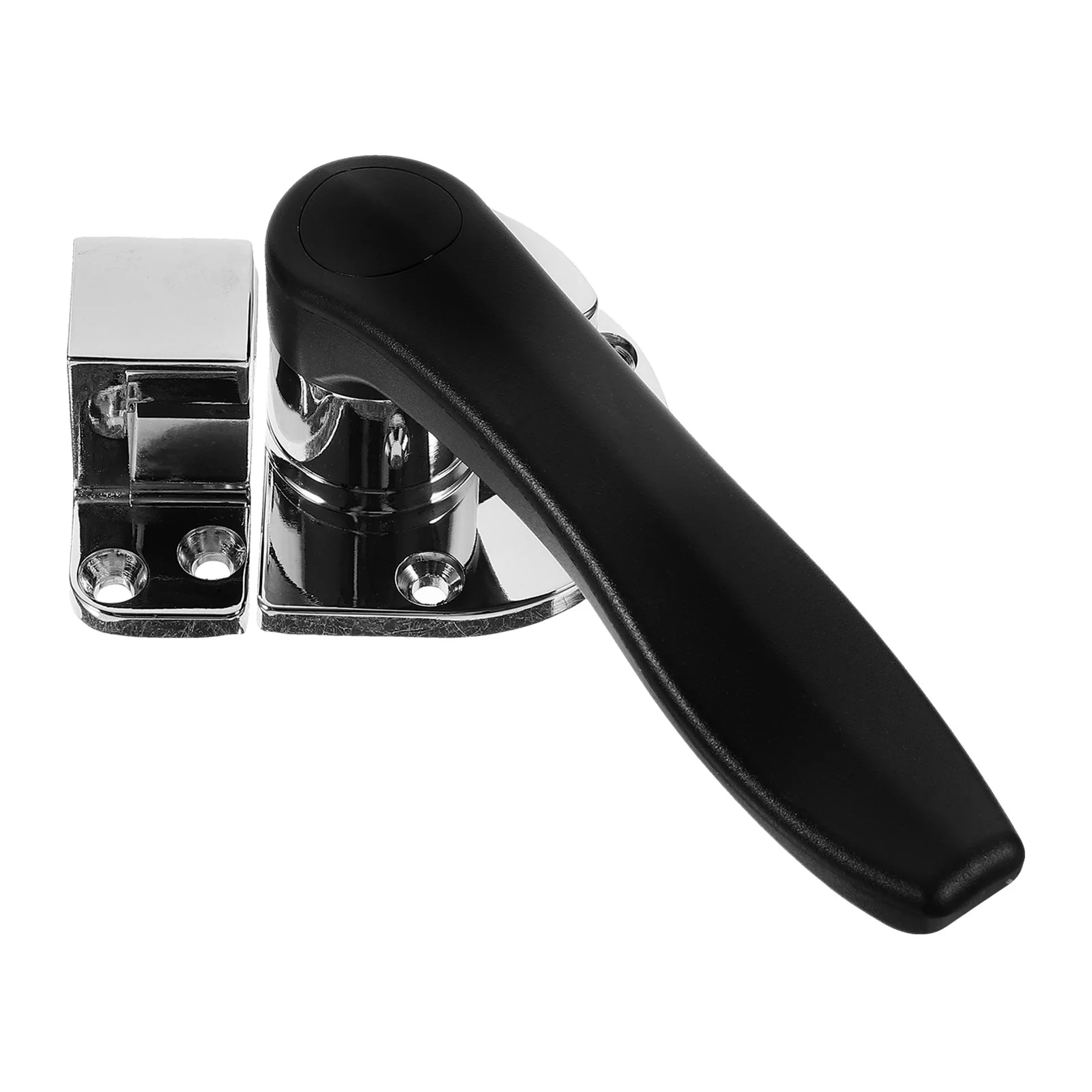 1Set Kunci Pintu Freezer Tugas Berat, Pegangan Kunci Logam Paduan Seng Tahan Lama untuk Pengganti Pintu Pendingin Peralatan Dapur