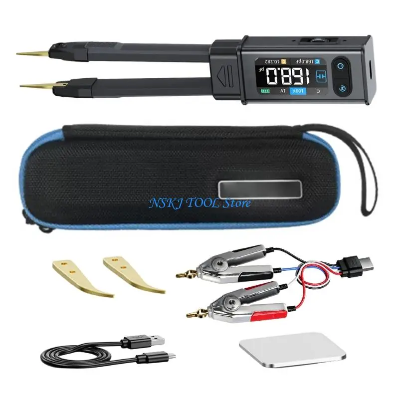 L8RC Multifunctional Digital Tweezer Instrument with Function & Auto Classification ABS for Efficient Batch Analysis