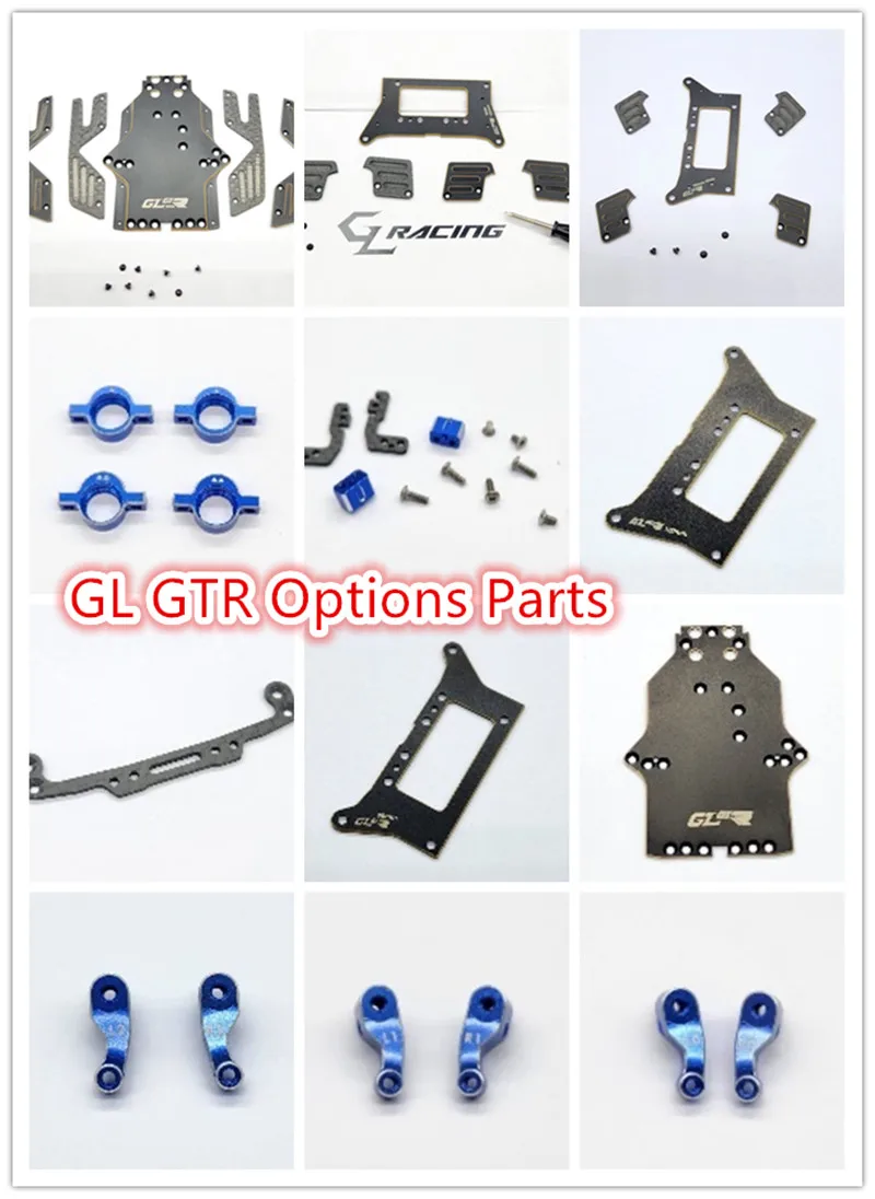 GL RACING GTR Options Parts Collection select what you need