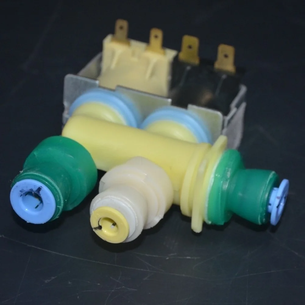 For Appliance Ice Maker WV81038 Valve Ice Maker Valve Yellow Compatible Ice Maker Valve Efficient Ice Production