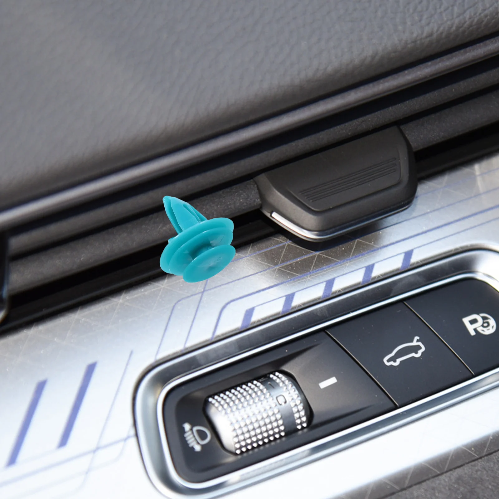 

500Pcs Car Interior Clips Retainer Fasteners for Door Trim Bumper Cover Panel Auto Push Rivets Replacement Repair Kit