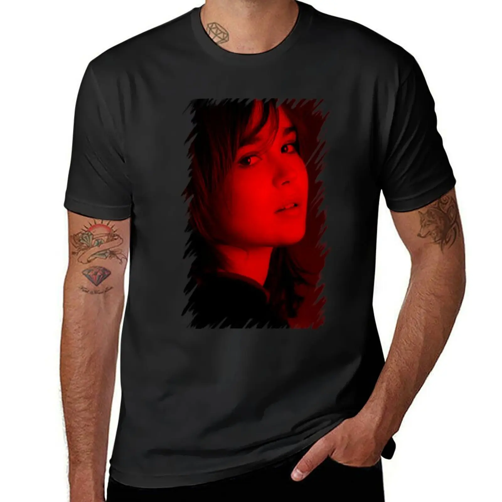 Ellen Page - Celebrity T-Shirt cute clothes Aesthetic clothing Men's t-shirts