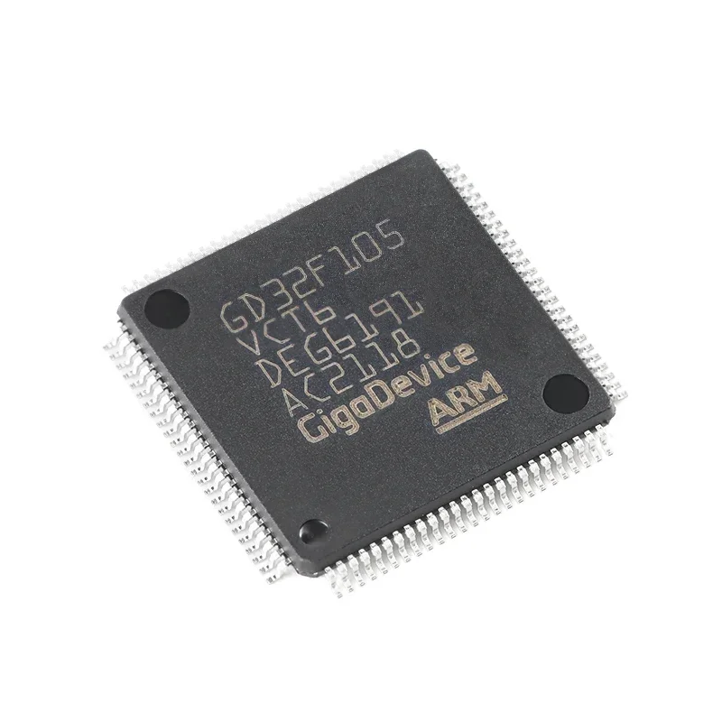 5PCS GD32F105VCT6 LQFP-100 ARM Cortex-M3 32-bit Microcontroller MCU Chip microcontroller IC Chips