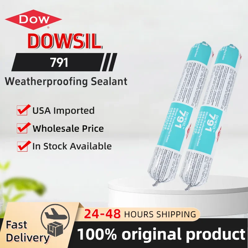 

Оригинальный силиконовый герметик Dow Corning Dowsil 791 с низким модным защитой от атмосферных воздействий для строительства 590 мл